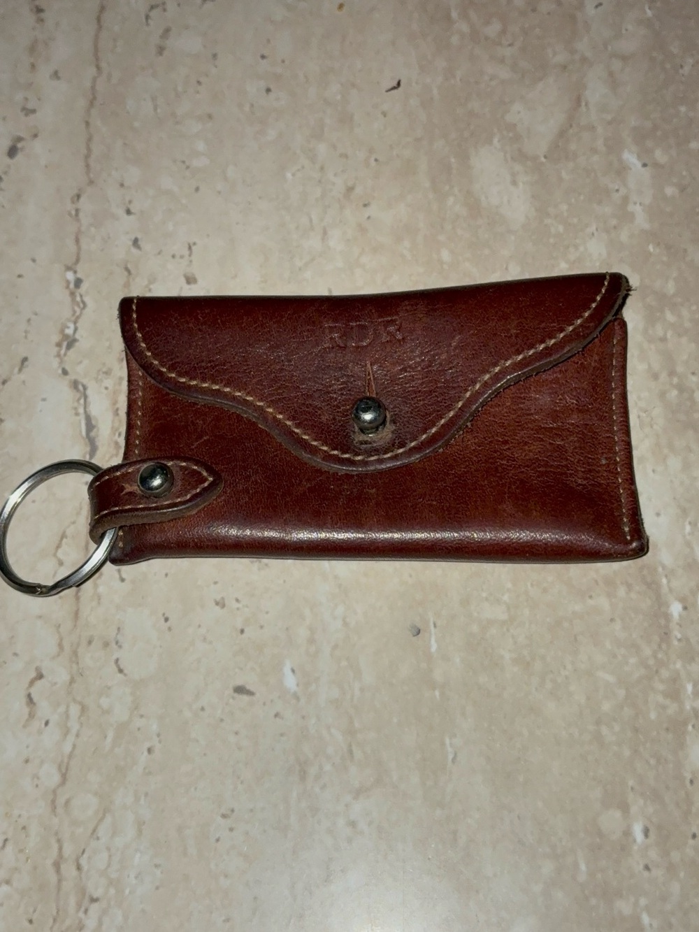 Vintage Leather Key Pouch